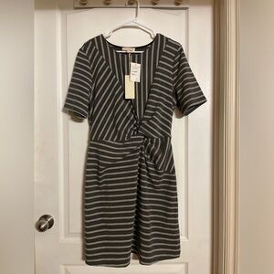 Nordstrom rack Striped Dress Large NWT